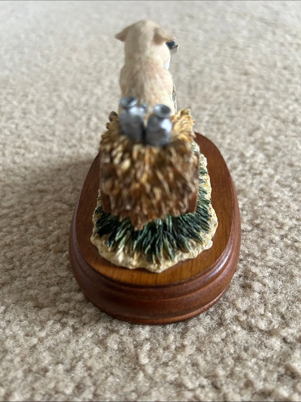 Vintage Lefton Musical Pig/Goat Figurine